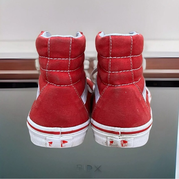 Vans Original Sk8 Hi / High Top Shoes - Picante - Picture 6 of 9